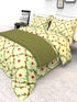 The White Moss Denmark Double bed 100% cotton bedsheet with 2 pillow covers